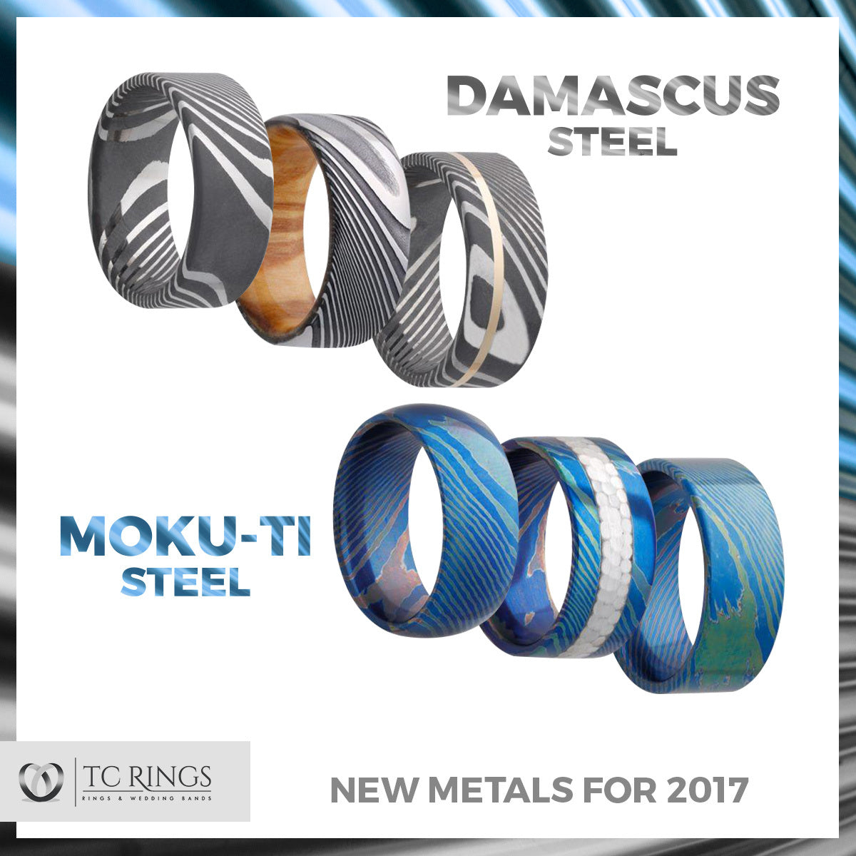 New Metals in 2017 — Moku-Ti & Damascus Steel