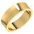 Men's 14K white gold wedding ring 