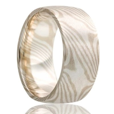 Unique Wedding Ring Mokume