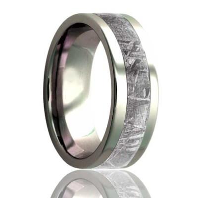 Meteorite Wedding Ring for Men