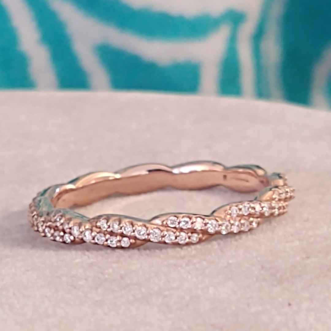 14k white gold diamond eternity ring. womens anniversary ring with diamonds. white gold & diamond anniversary band.