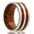 Cobalt ring with wood inlay