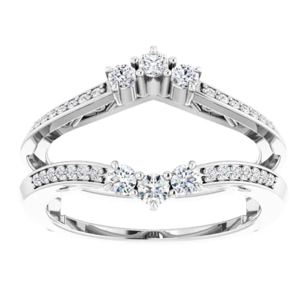 RANDY, Women's Diamond Wedding Ring, Ring Enhancer