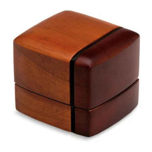 Customizable Ring Box, Mini Jewelry Box, Wood Box, Personalized