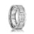 Men's Wedding Ring Cobalt with Grooves